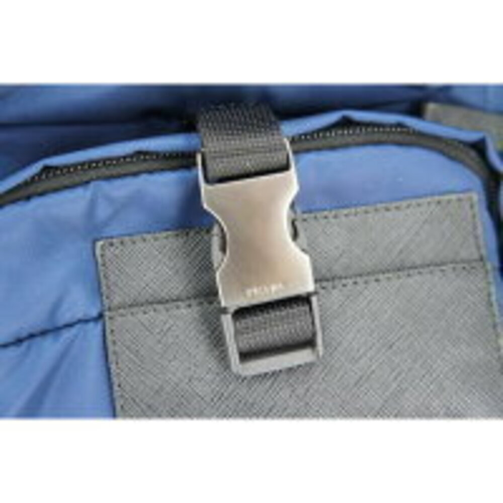 Prada Multipocket Nylon Backpack Navy Blue - image 6